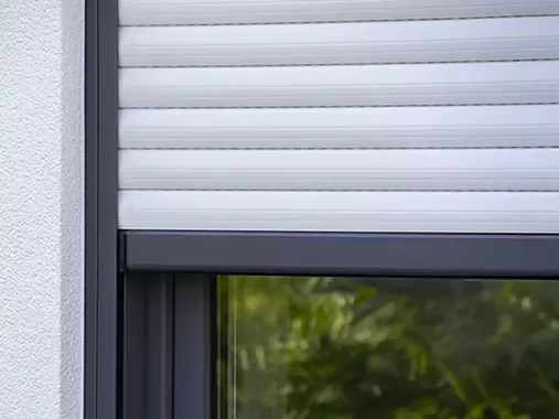 Aufsatzrollladen Detail