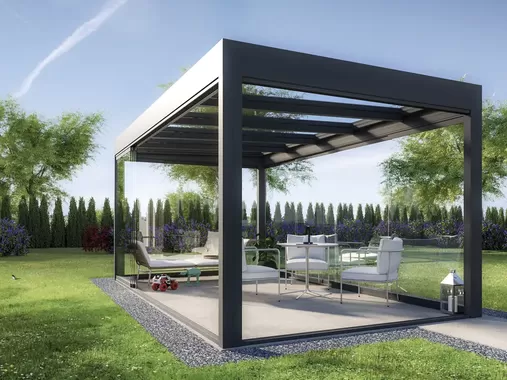Sunparadise Terrassendach Cubo