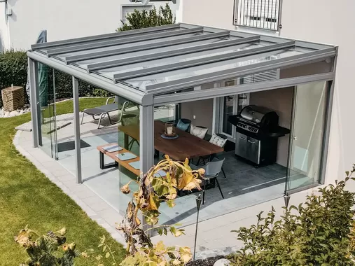 Sunparadise Terrassendach Aluminium
