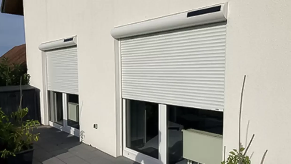 Solarrollladen von Bubendorff in weiß